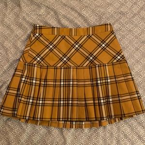 Plaid Skirt